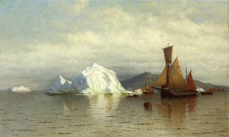 William Bradford Labrador Fishing Boats near Cape Charles